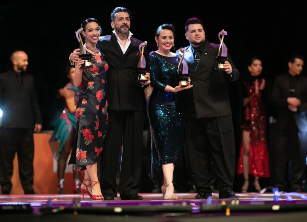Cinthia y Sebastián: de una gira frustrada por la guerra a ser campeones mundiales de tango pista