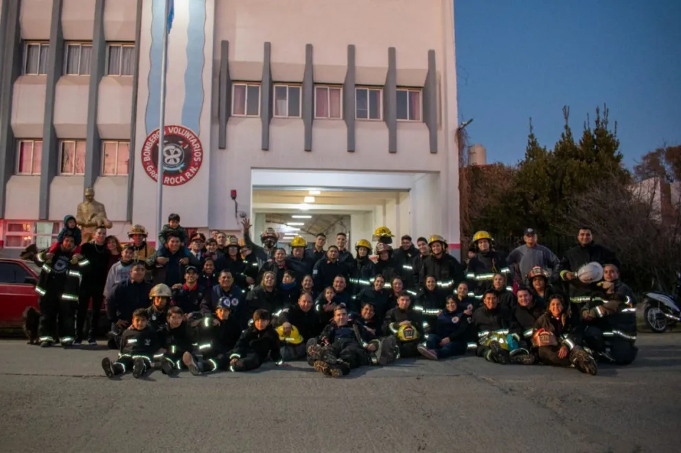 ¿Querés sumarte al equipo de Bomberos Voluntarios de Roca? Mirá cómo hacerlo