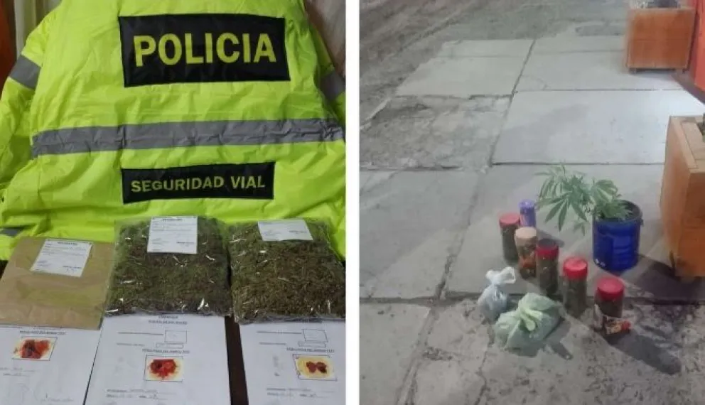 La Justicia Federal intervino por un auto con cuatro personas que trasladaban marihuana