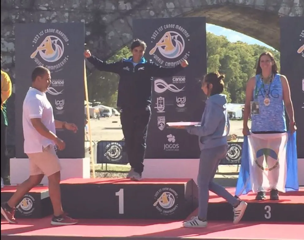 Talento ligado al esfuerzo: Cecilia Collueque es Tricampeona Mundial 