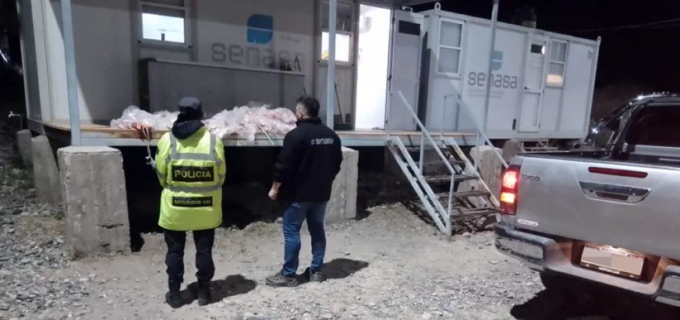 Más carne decomisada: transportaba 11 costillares de manera irregular y lo descubrieron