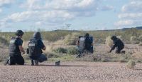 Encontraron una granada depositada en la zona de bardas 