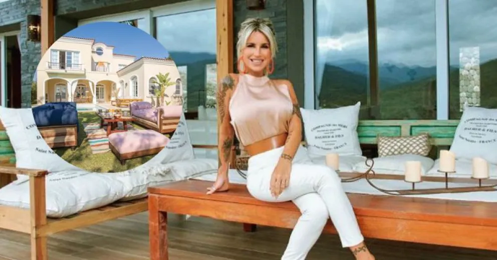 Así es la exclusiva mansión de Flor Peña en Nordelta