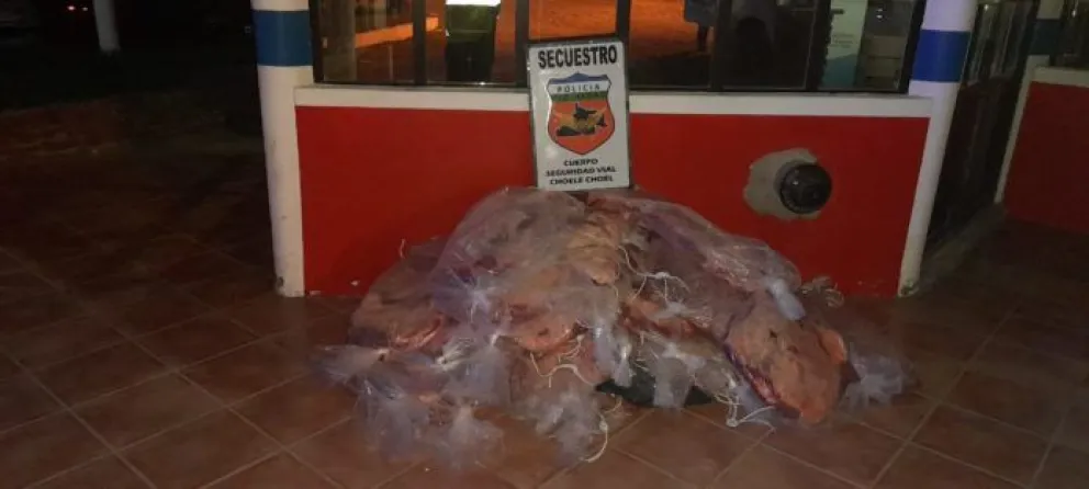 Otro decomiso de carne: Esta vez  se incautaron 300 kilos de carne con hueso