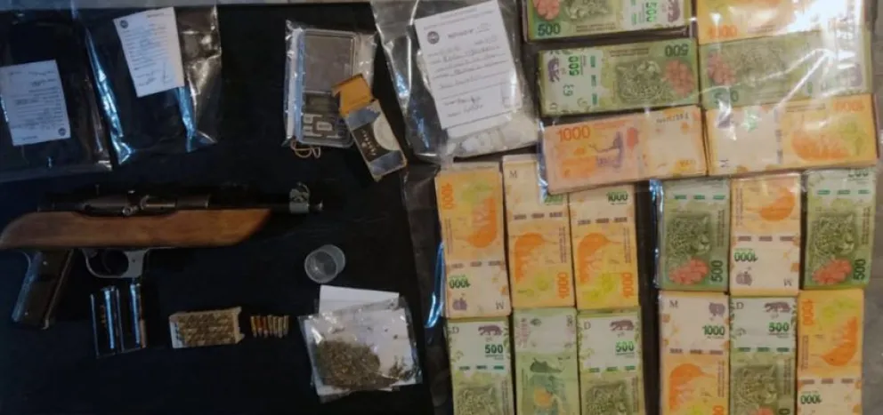Dos kioscos de droga fueron desarticulados 