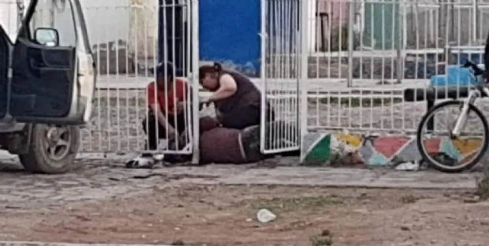“¡A vos te voy a hacer cagar, hijo de p…!”