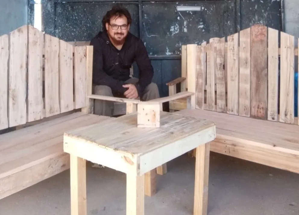 Carpintería con pallets, una alternativa para salir de la crisis