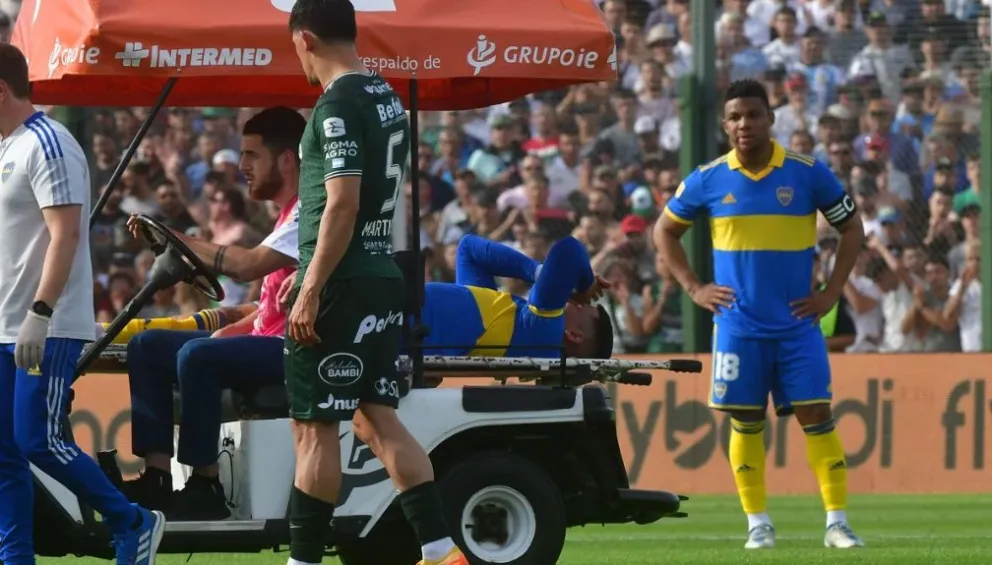 Video: el llanto de Marcos Rojo al hablar de su lesión en el triunfo de Boca