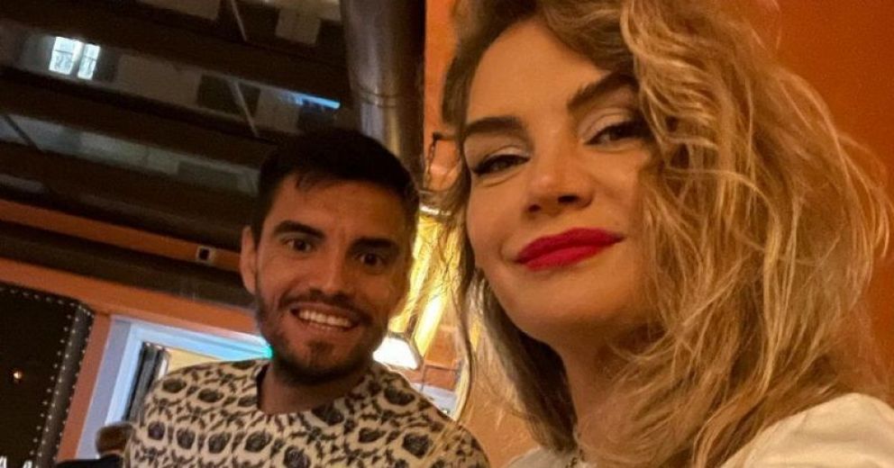 Eliana Guercio dej ver por primera vez la carita de su hijo Luca