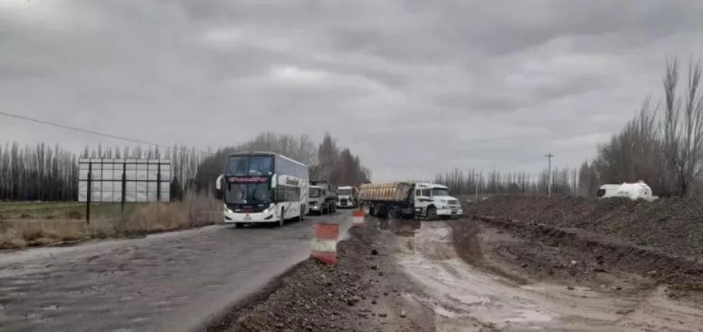 Un desastre el estado de las rutas en sectores muy transitados