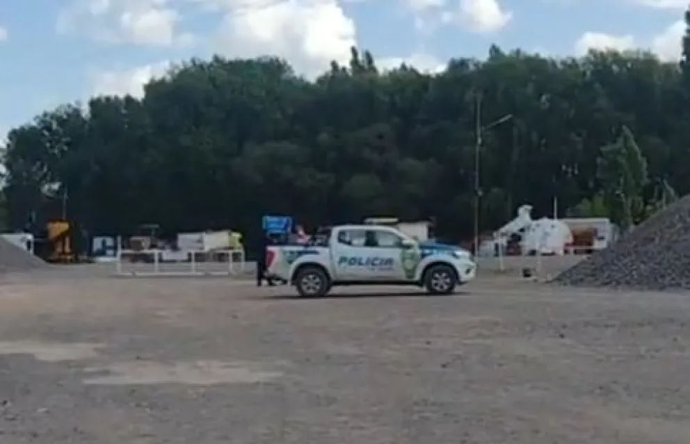 AHORA: Un obrero perdió la vida en la Planta de asfalto de Allen 