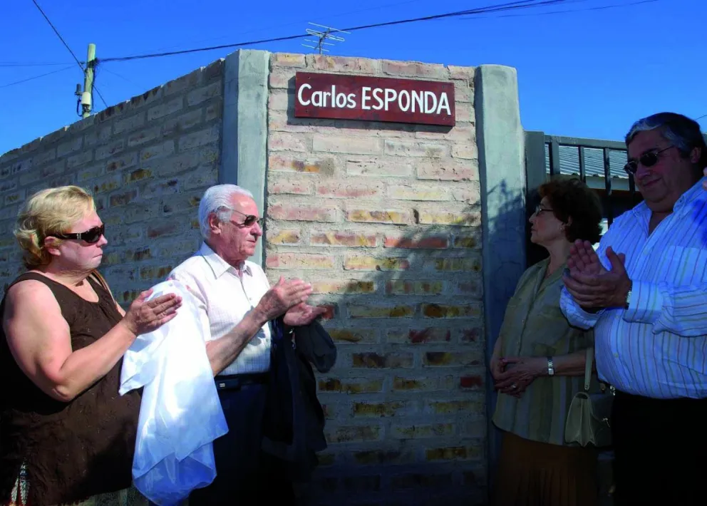 Las calles de un barrio que recuerdan a roquenses víctimas del terrorismo de Estado