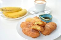 Una opción riquísima: prepará buñuelos de banana, ¡en menos de media hora!