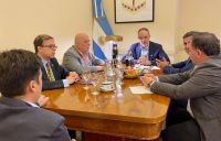 El presidente de la CAIC fue recibido por los senadores Doñate y Weretilneck en Buenos Aires