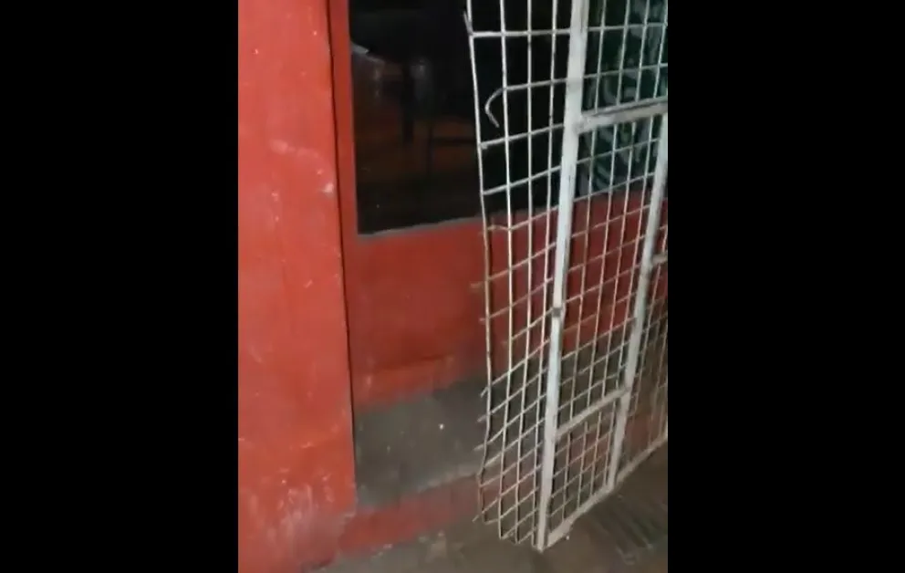 Indignante: Rompieron todo para llevarse el cambio de la caja registradora