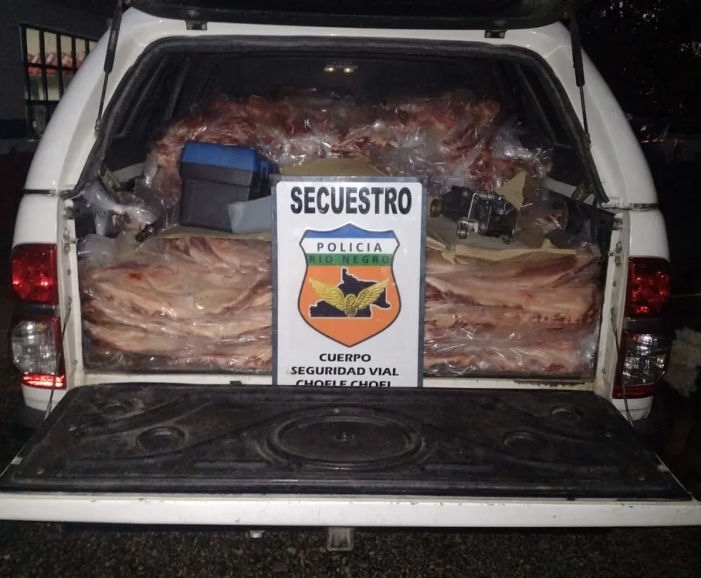 Otro asado que no pudo ser: Decomisaron 100 costillares con destino a Roca