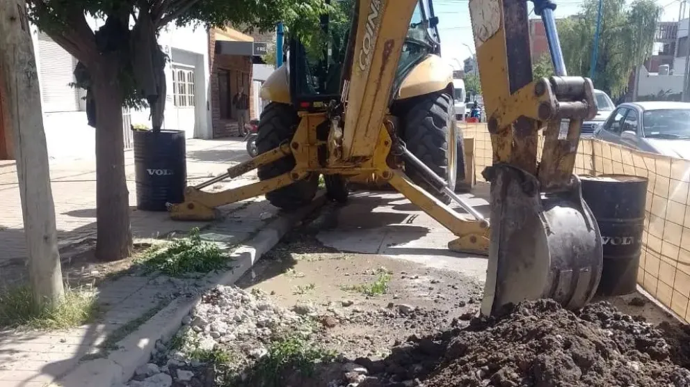 Arrancaron dos obras de saneamiento fundamentales para la ciudad