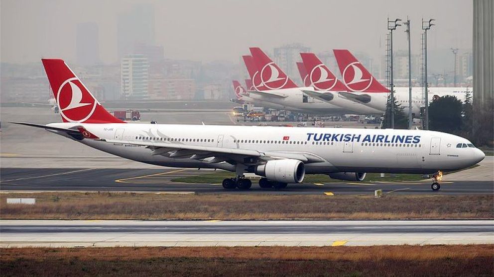 El vuelo que deb&iacute;a abordar Carlos era de Turkish Airlines