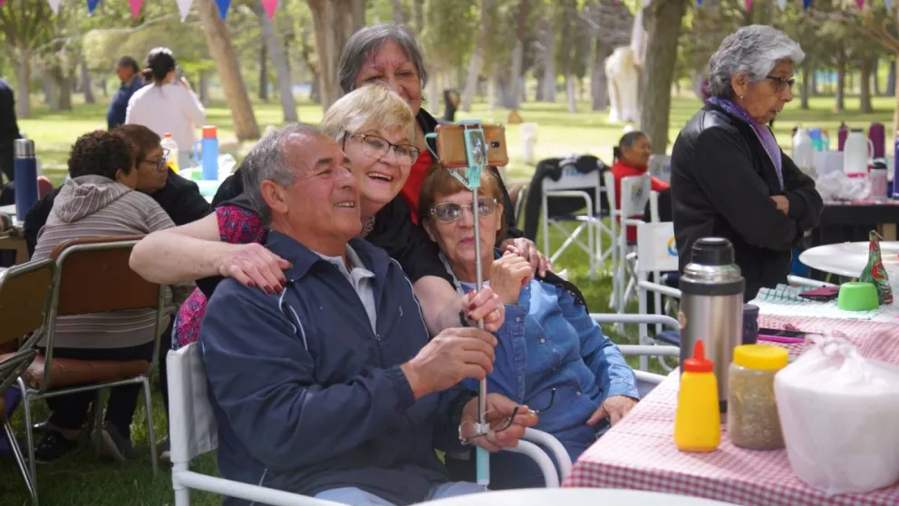 Festejaron a lo grande los jubilados y jubiladas de Roca