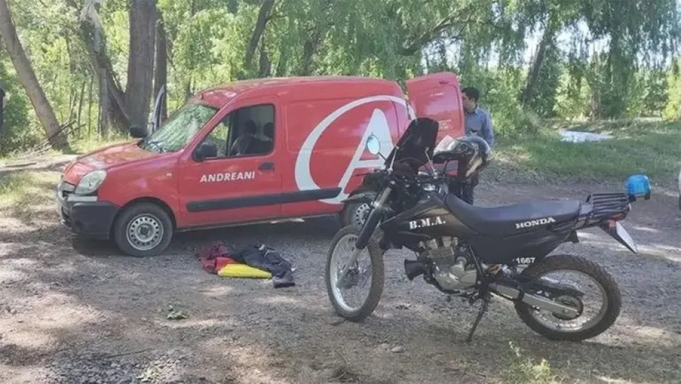 Otra vez: robaron una camioneta de Andreani