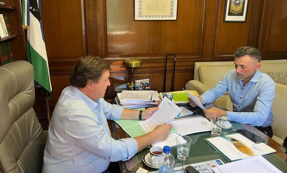 Weretilneck recibió a la federación de productores y acompañó sus reclamos