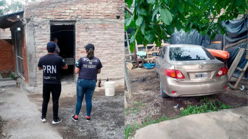 El juzgado Federal de Roca autorizó recuperar un Toyota Corolla 