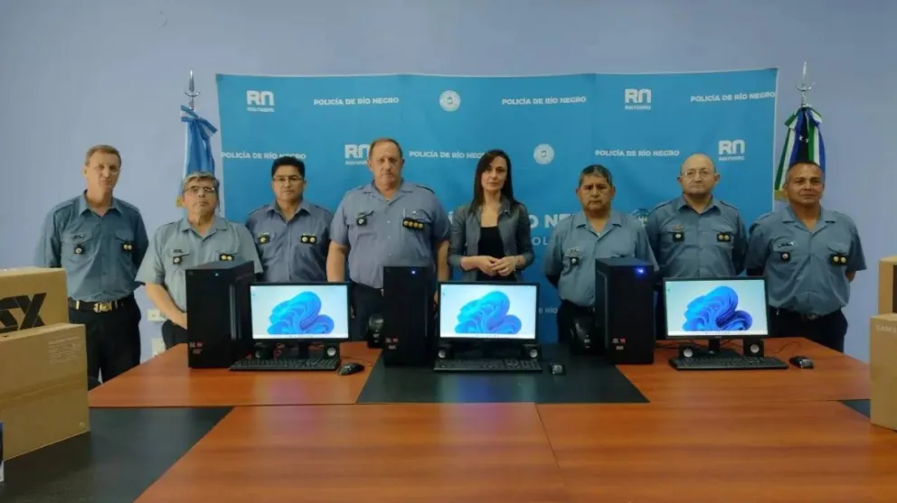La futura subcomisaría de barrio Nuevo avanza y ahora recibió computadoras