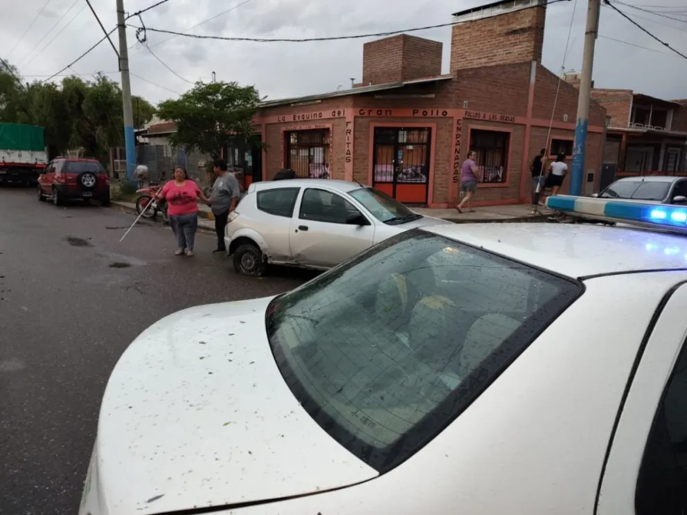 Motociclista fue atropellado en medio de la tormenta