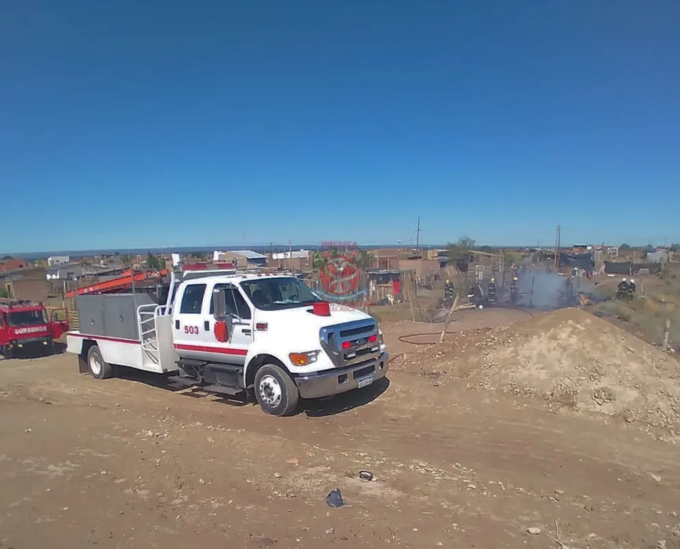 Una familia perdió todas sus pertenencias por un incendio 