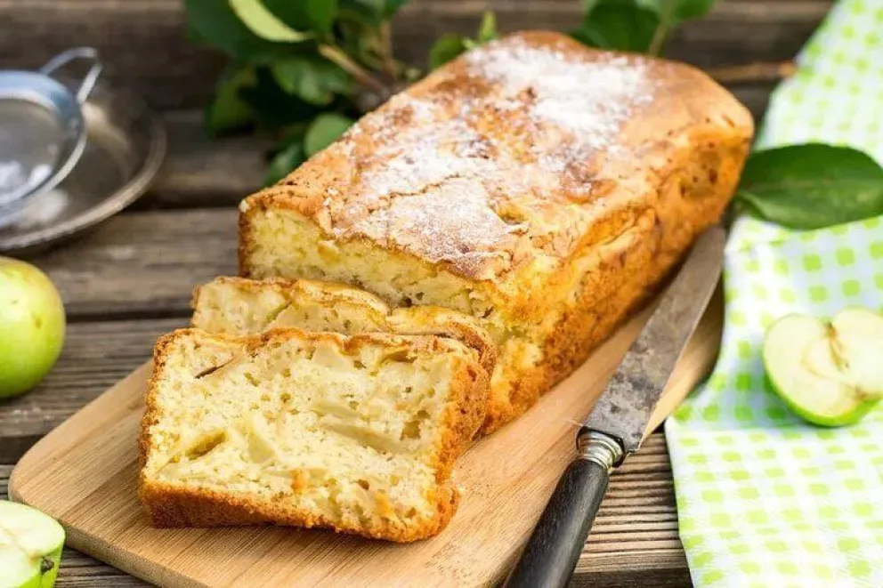 No puede fallar: cómo hacer un budín de manzana riquísimo