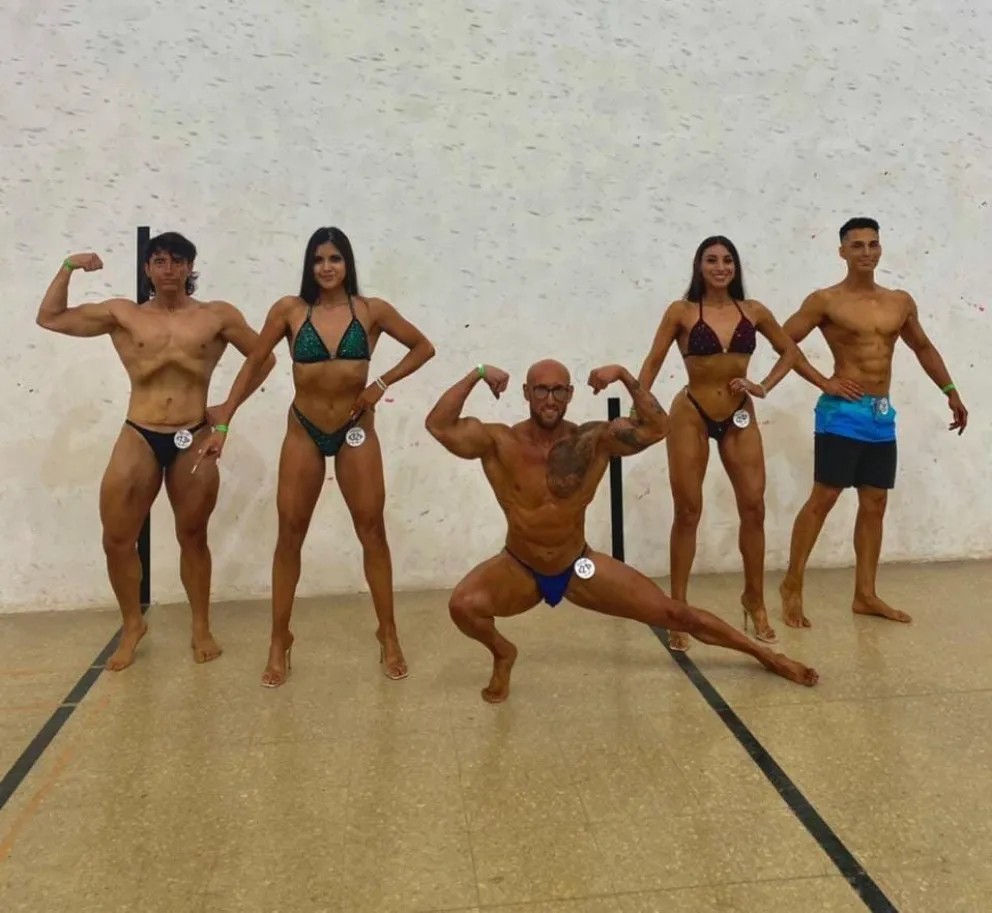 Roca ya tiene a su primer equipo representante en fisicoculturismo y fitness