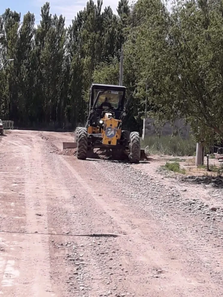 Siguen los arreglos en las calles dañadas por la tormenta