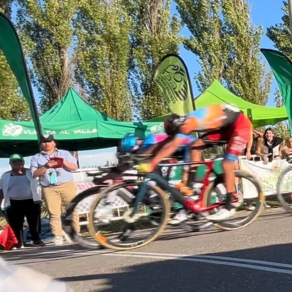Tivani fue el ganador de la primera etapa de la Vuelta al Valle. 