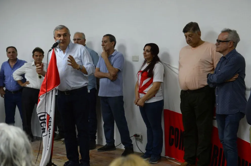 Morales respaldó al sector de la UCR que no quiere encolumnarse con el pro