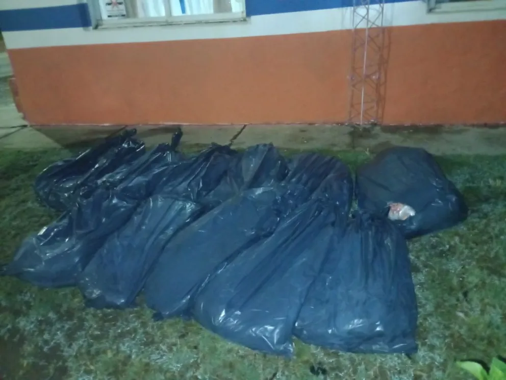Otro asado que no pudo ser: Más de 30 costillares incinerados frente a testigos hábiles