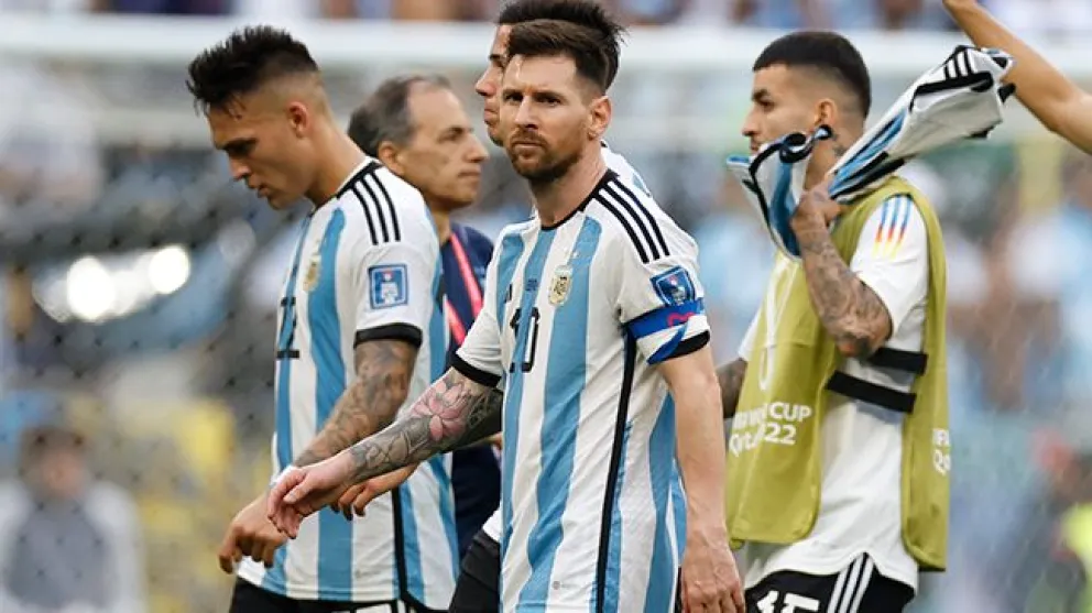El minuto a minuto del partido: Argentina sufrió una derrota 2-1 ante Arabia Saudita
