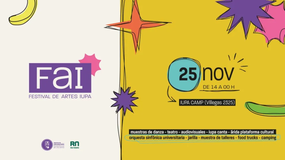 A las 14 horas comienza el Festival de Artes Iupa 