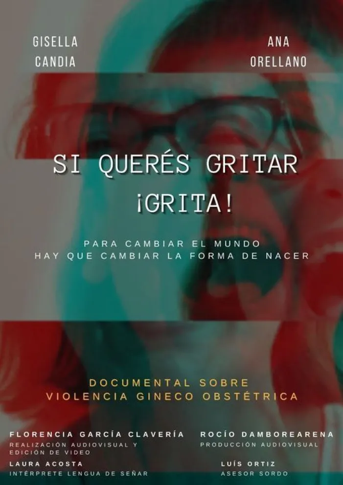 “Si querés gritar, gritá!”: proyectarán un corte sobre violencia gineco obstétrica en Roca