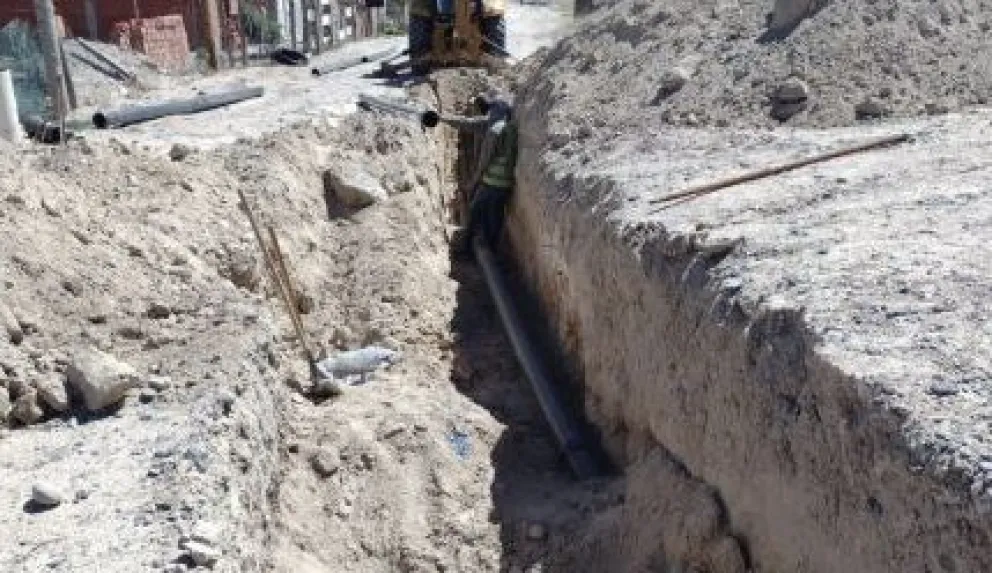 La obra que beneficiará a 631 familias de Quinta 25 ya lleva un avance del 70%