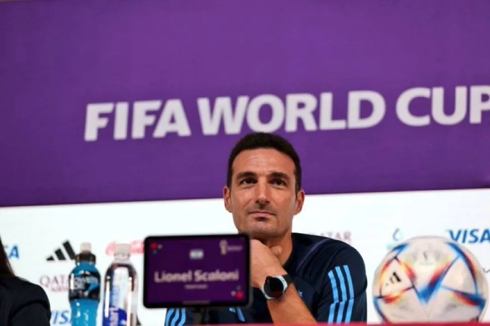“Este grupo está capacitado para levantarse”: la frase motivadora de Scaloni en conferencia de prensa