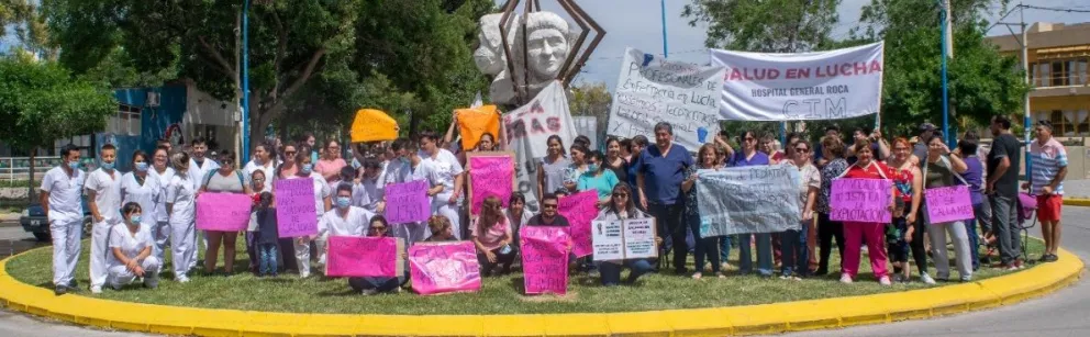 Personal independiente de enfermería pide salarios de 200.000 pesos y aumento en las guardias