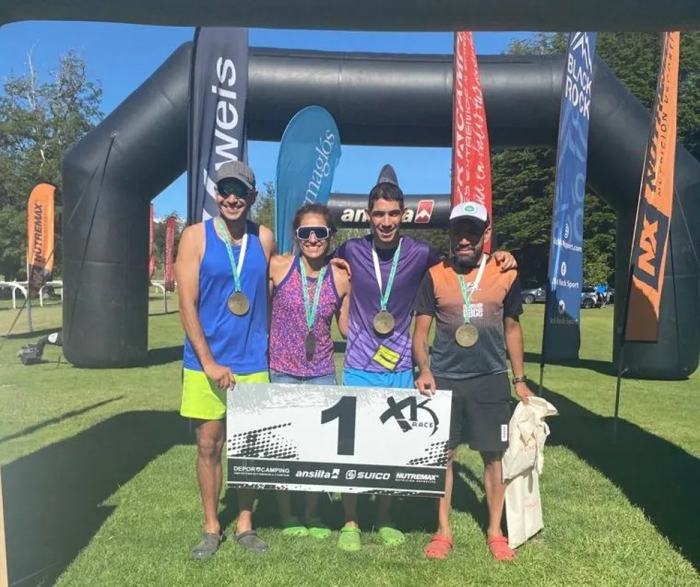 Los roquenses quedaron en lo más alto del podio en la XkTraverse 