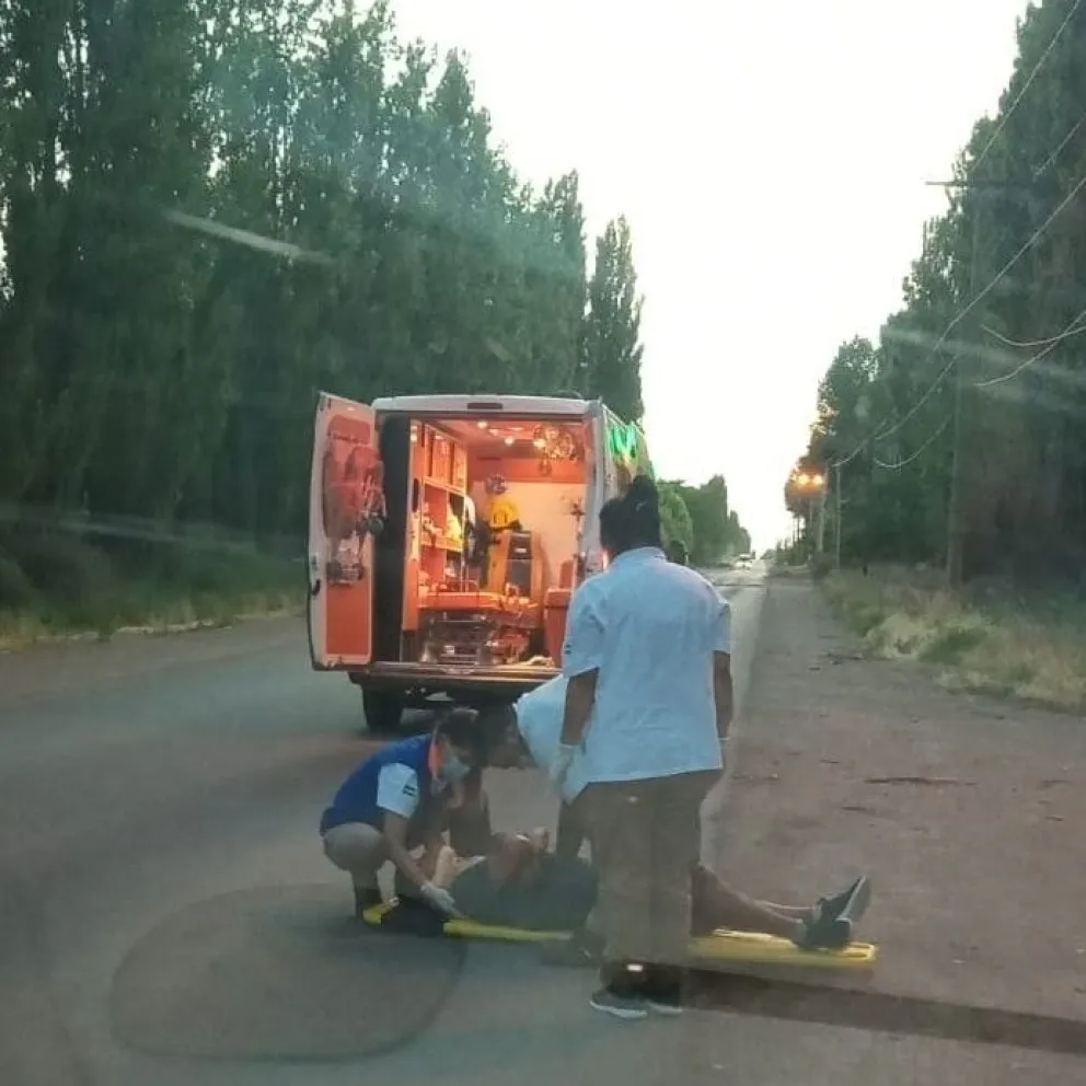 Fue encontrado sobre la banquina a un kilómetro de su camioneta 