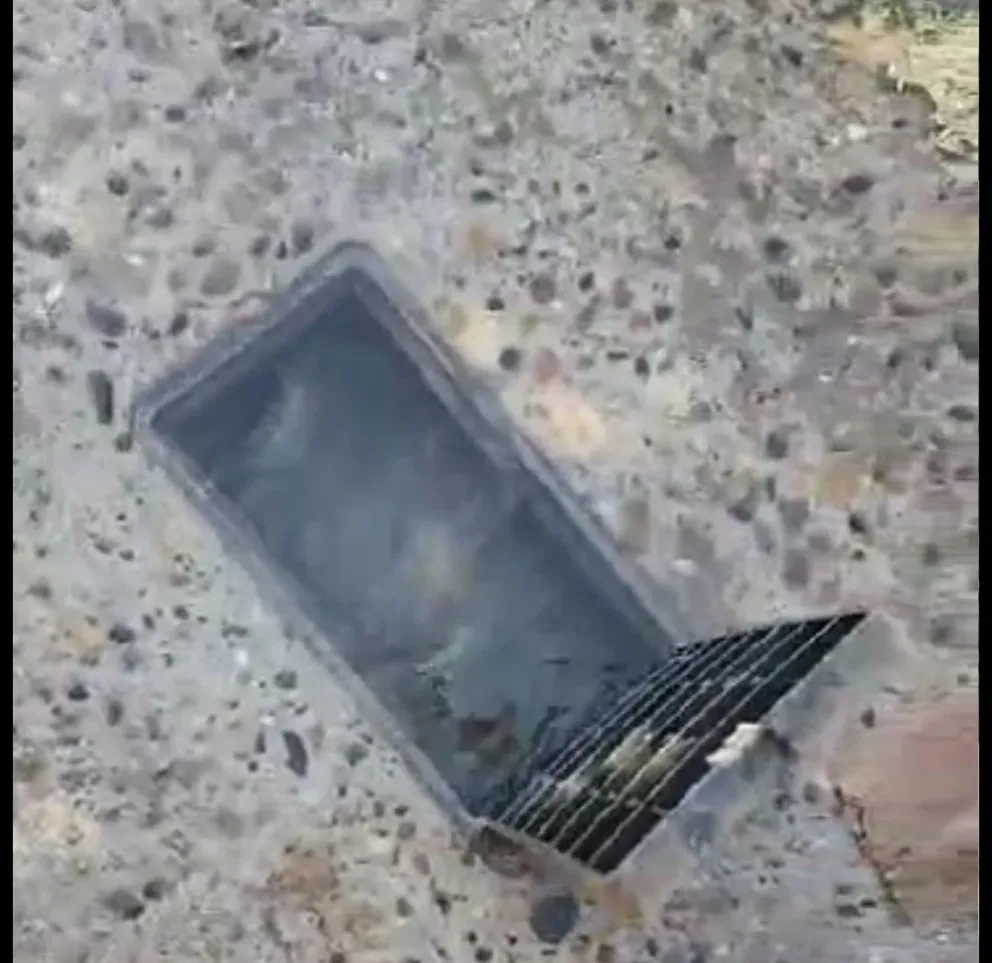 Otra vez se robaron los medidores de agua  