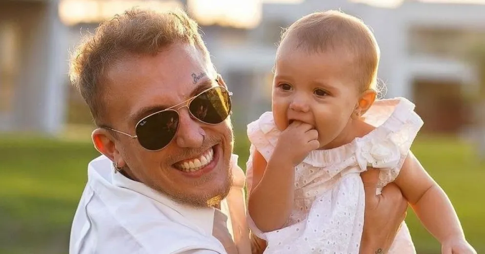 Así esta Abril, la hija más chica de El Polaco