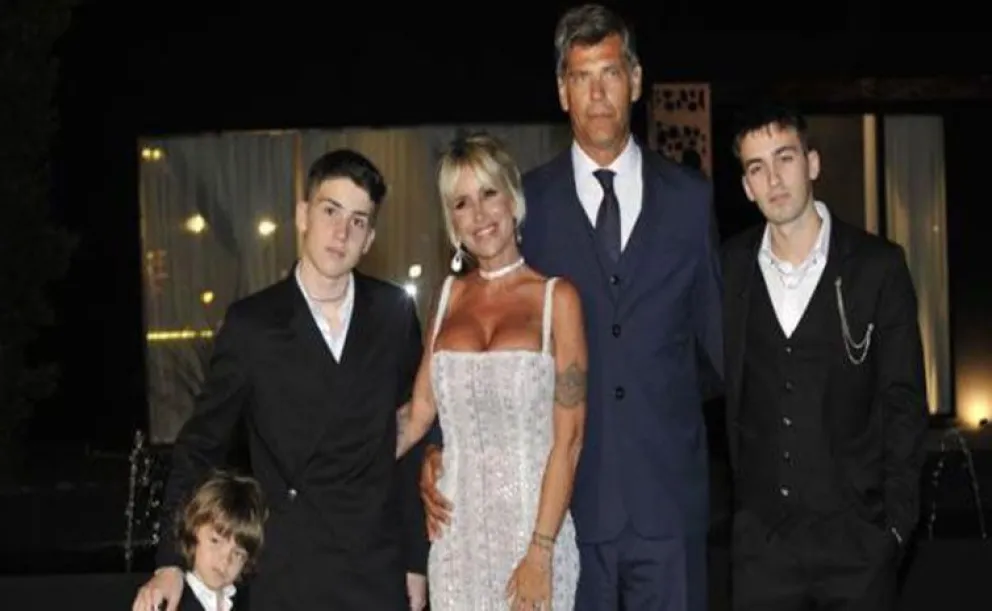 El look de Florencia Peña y los invitados para su segunda fiesta de casamiento