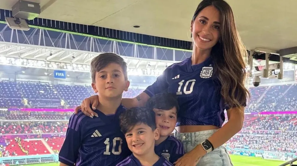 La emoción de Antonela Roccuzzo luego del triunfo ante Australia 