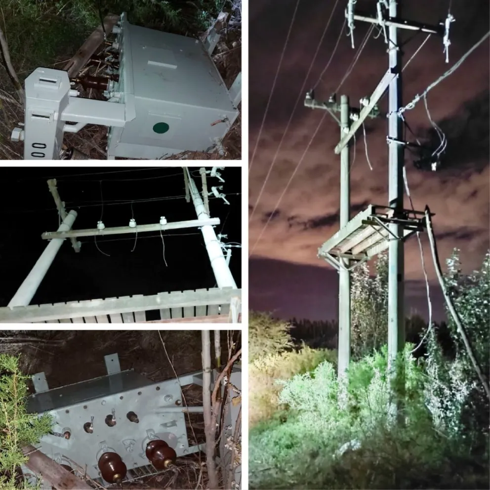 Nuevo golpe a instalaciones eléctricas: con este ya van 69 transformadores robados
