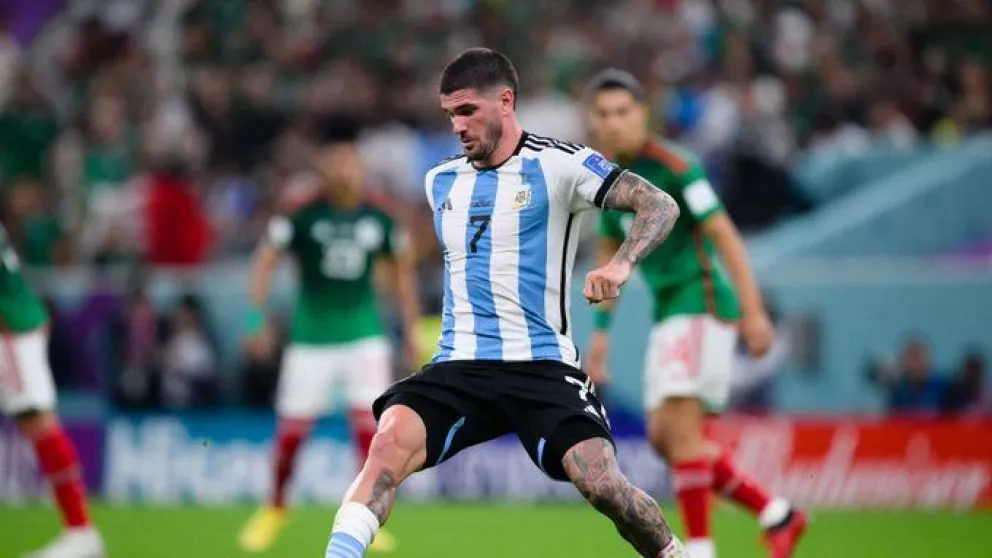Rodrigo De Paul trajo tranquilidad con un mensaje en redes sociales