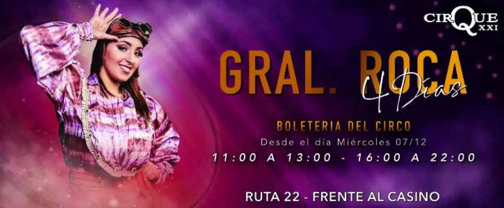 “Cirque XXI” llega a la ciudad de la mano de un reconocido humorista de nuestro país